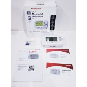 Honeywell 7-Day Programmable Smart Thermostat RTH6500 With Wi-Fi